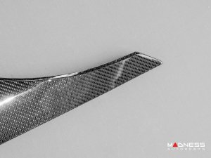 Jaguar F-TYPE Exterior Trim - Side Fender Panel Trim Kit - Carbon Fiber